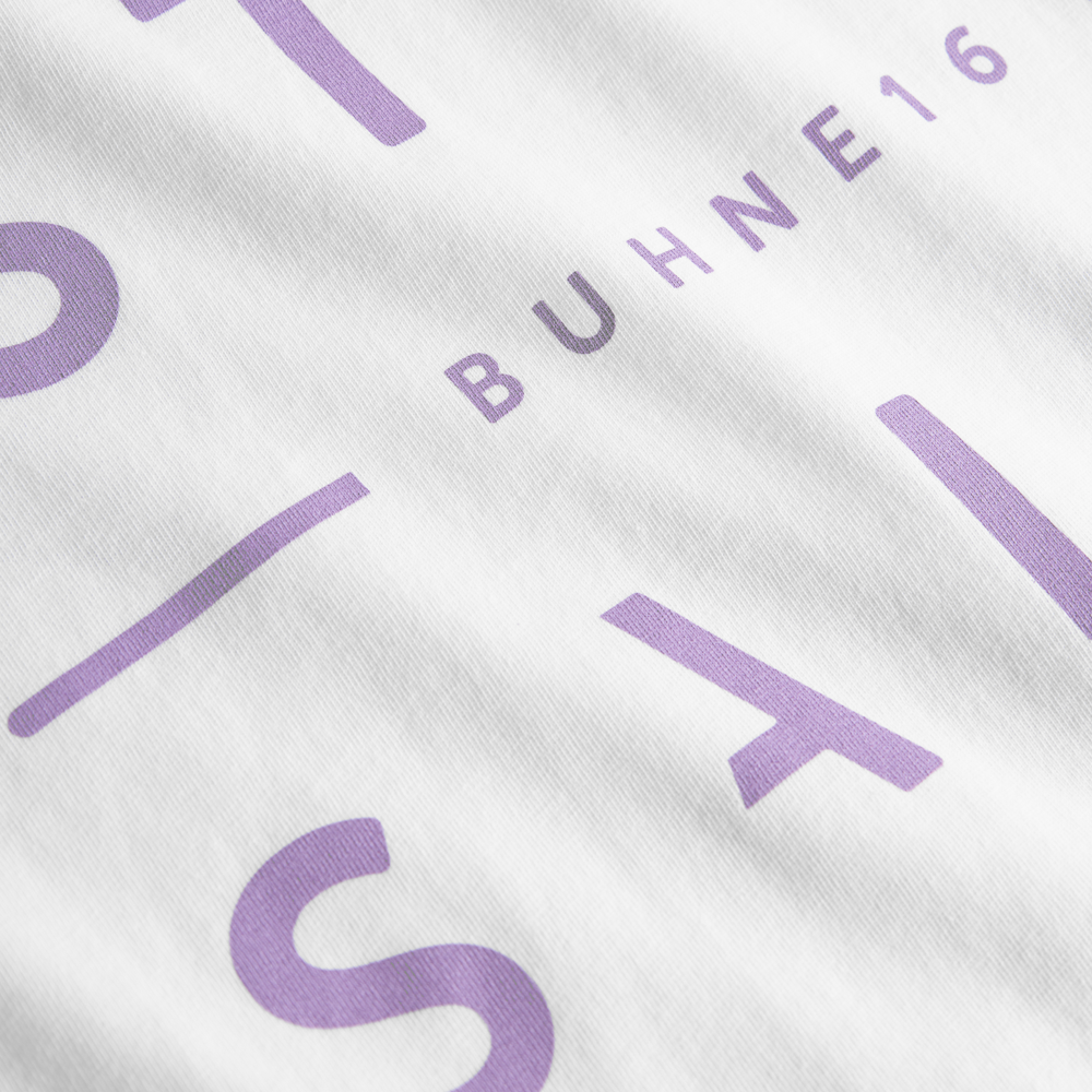 BU16 T-Shirt 'BU16 Stay Salty' lila Damen
