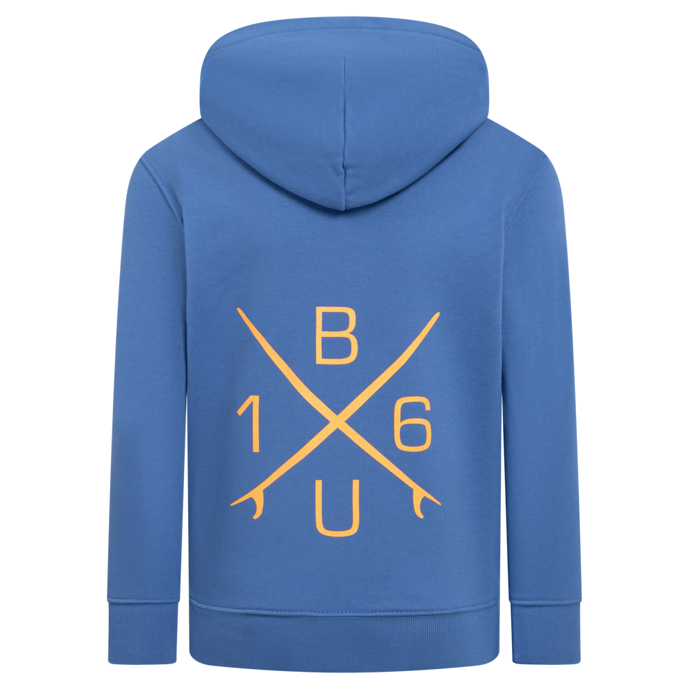 BU16 Hoodie Kreuz Logo orange Kids