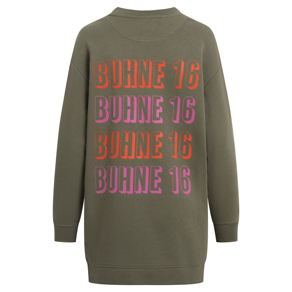 BU16 Sweatkleid 'BUHNE 16' Damen