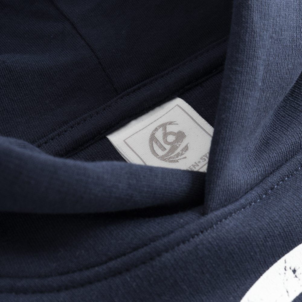 BU16 Hoodie 'BU16 Vintage' navy Kids