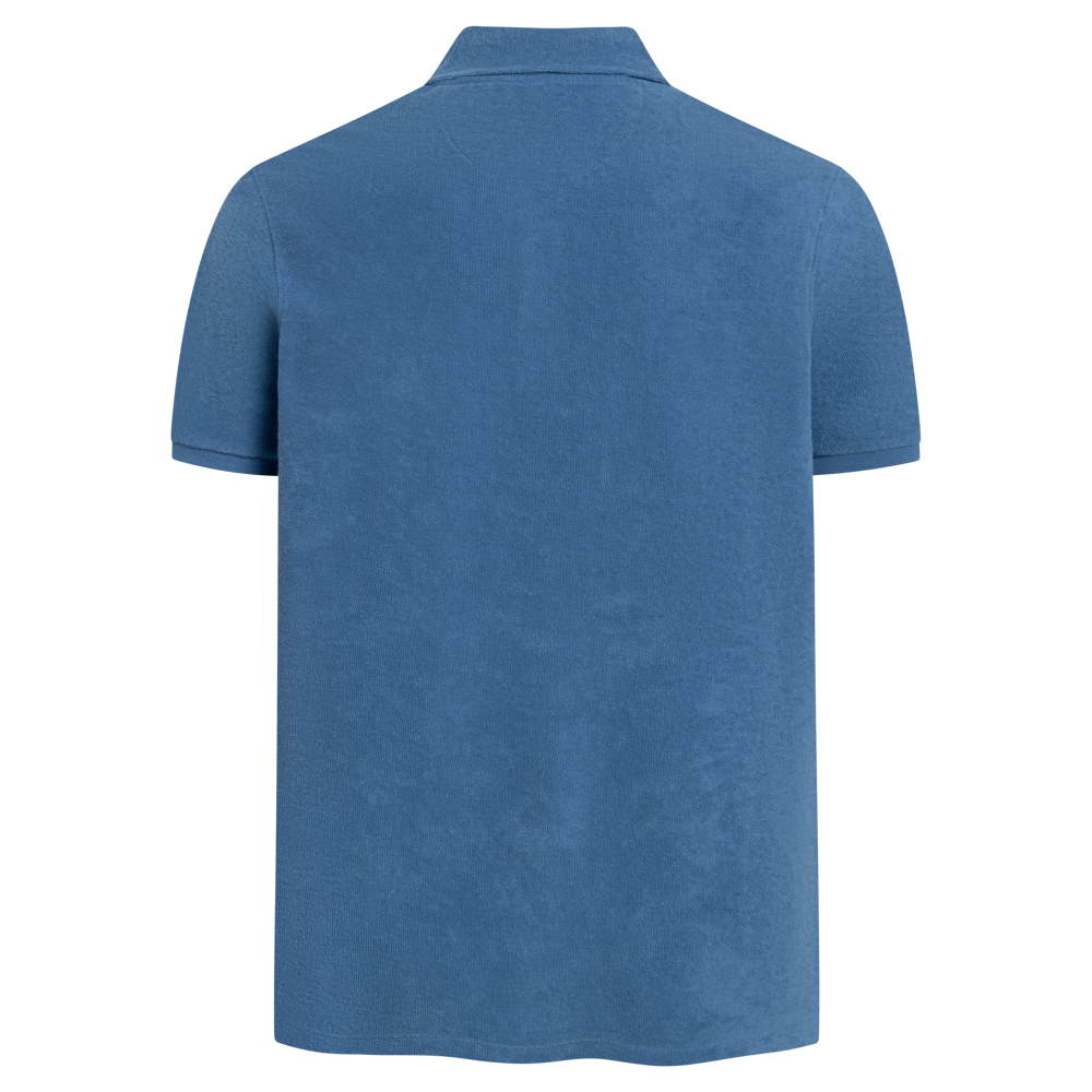 BU16 Frottee Poloshirt Herren