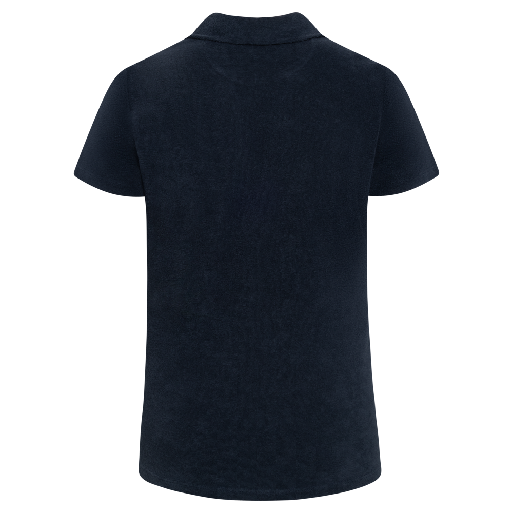 BU16 Frottee Poloshirt Damen