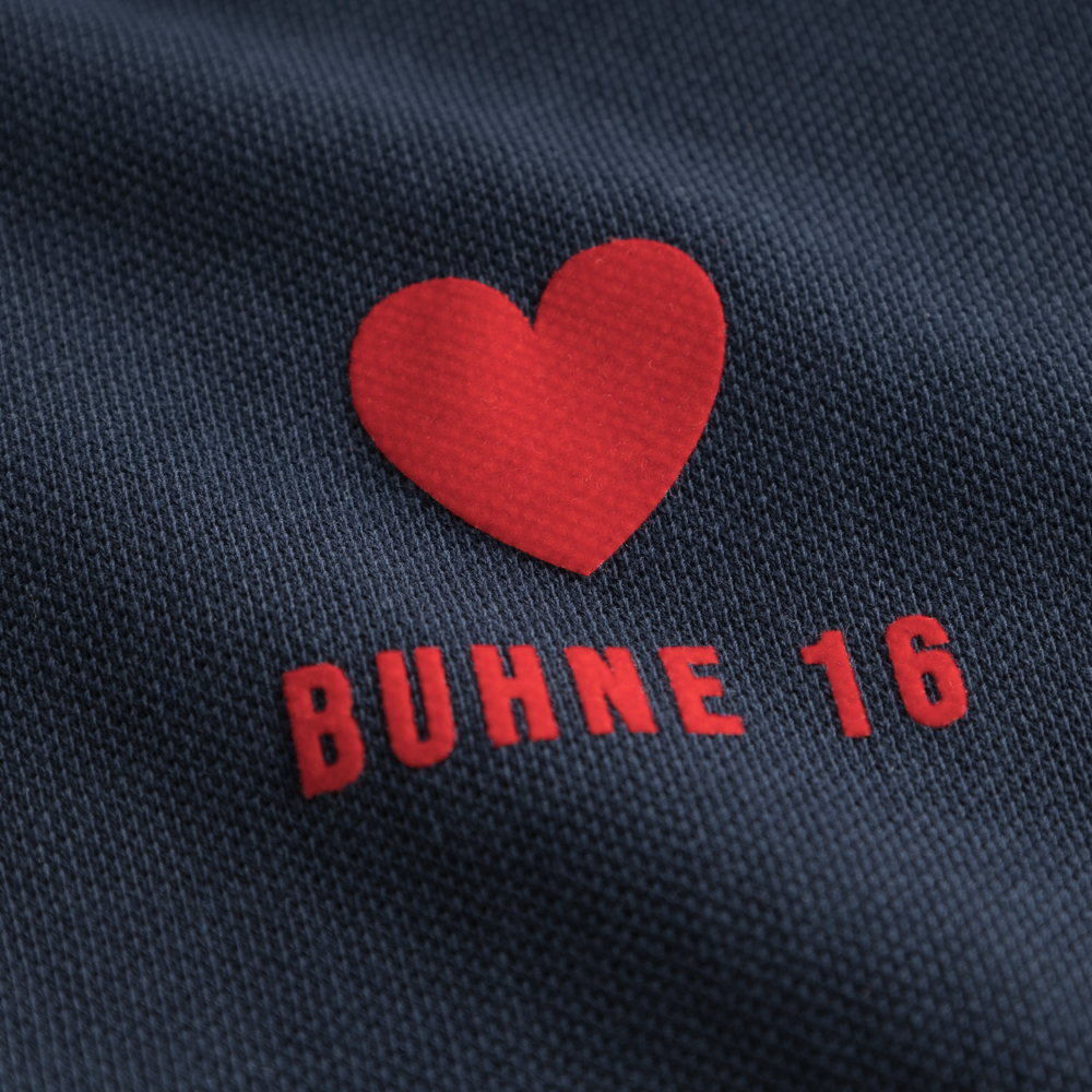 BU16 Polokleid 'Herz BU16' Damen